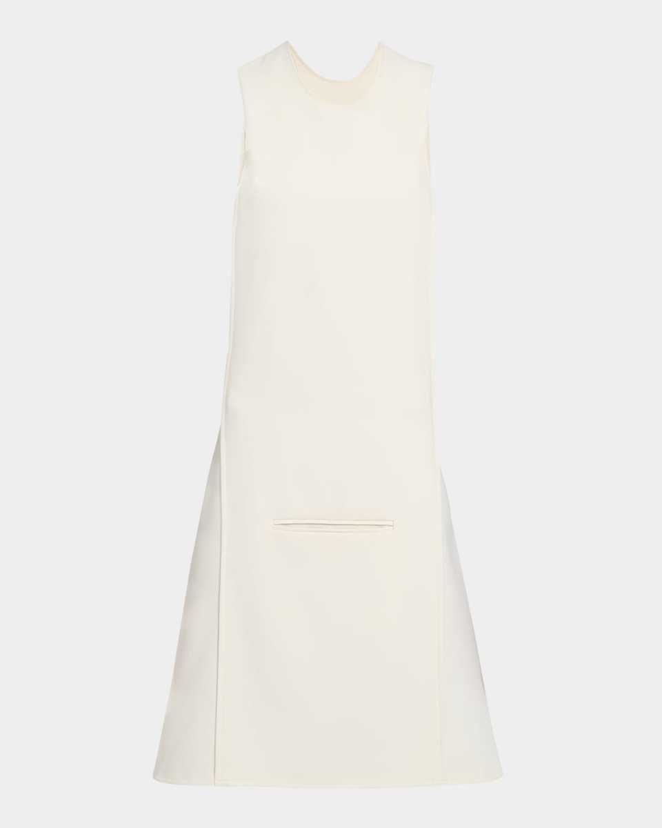 Oblique Hooded Space Dress